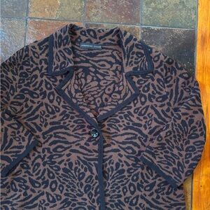 Josephine Chaus Animal print cardigan